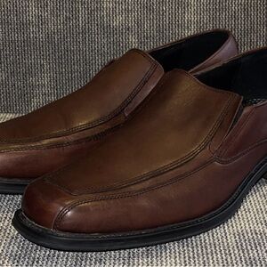 Bostonian Rich Brown Leather Slip-Ons
